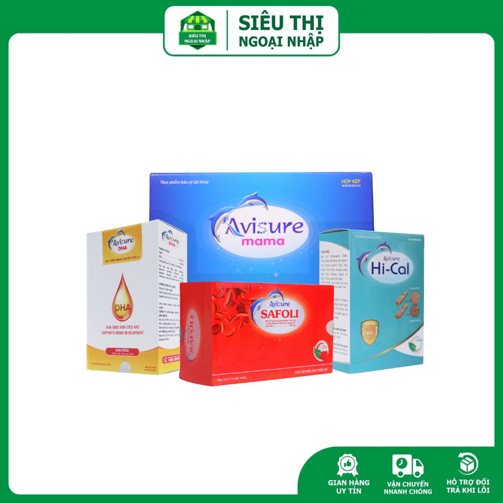 Bộ sản phẩm Avisure cho mẹ bầu