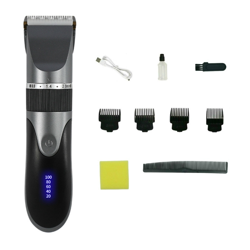 Electric Barber Hair Trimmers for Men Adults Kids Cordless Rechargeable Hair Cutter Machine Professional