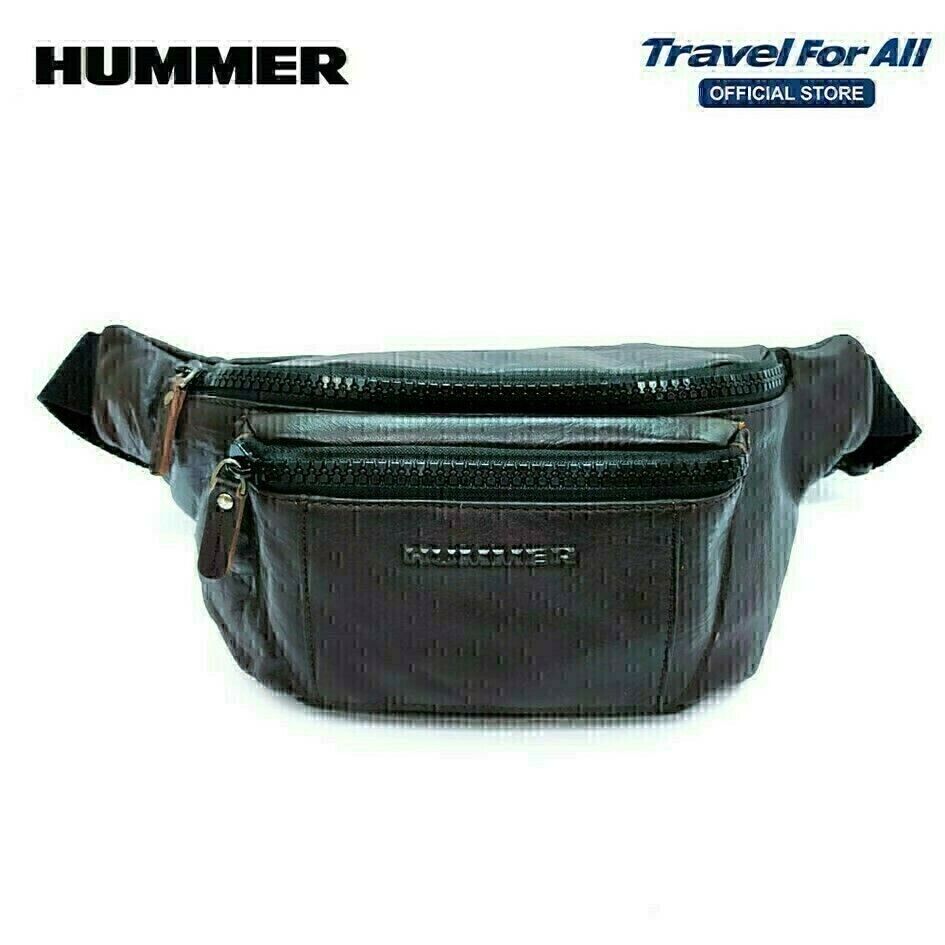 Hummer leather sling shop bag