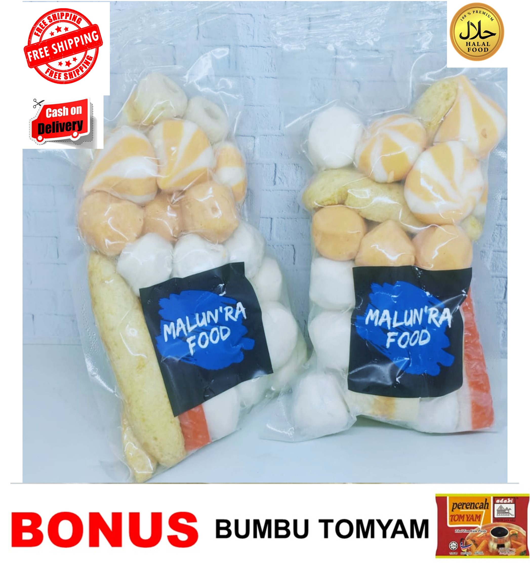 Bakso Seafood Mix Set Steamboat – Bakso Seafood Suki Bakso Tomyam