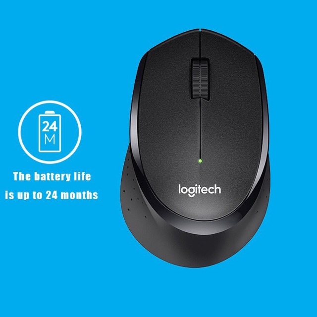 Chuột máy tính không dây Logitech M330 2.4Ghz cổng USB