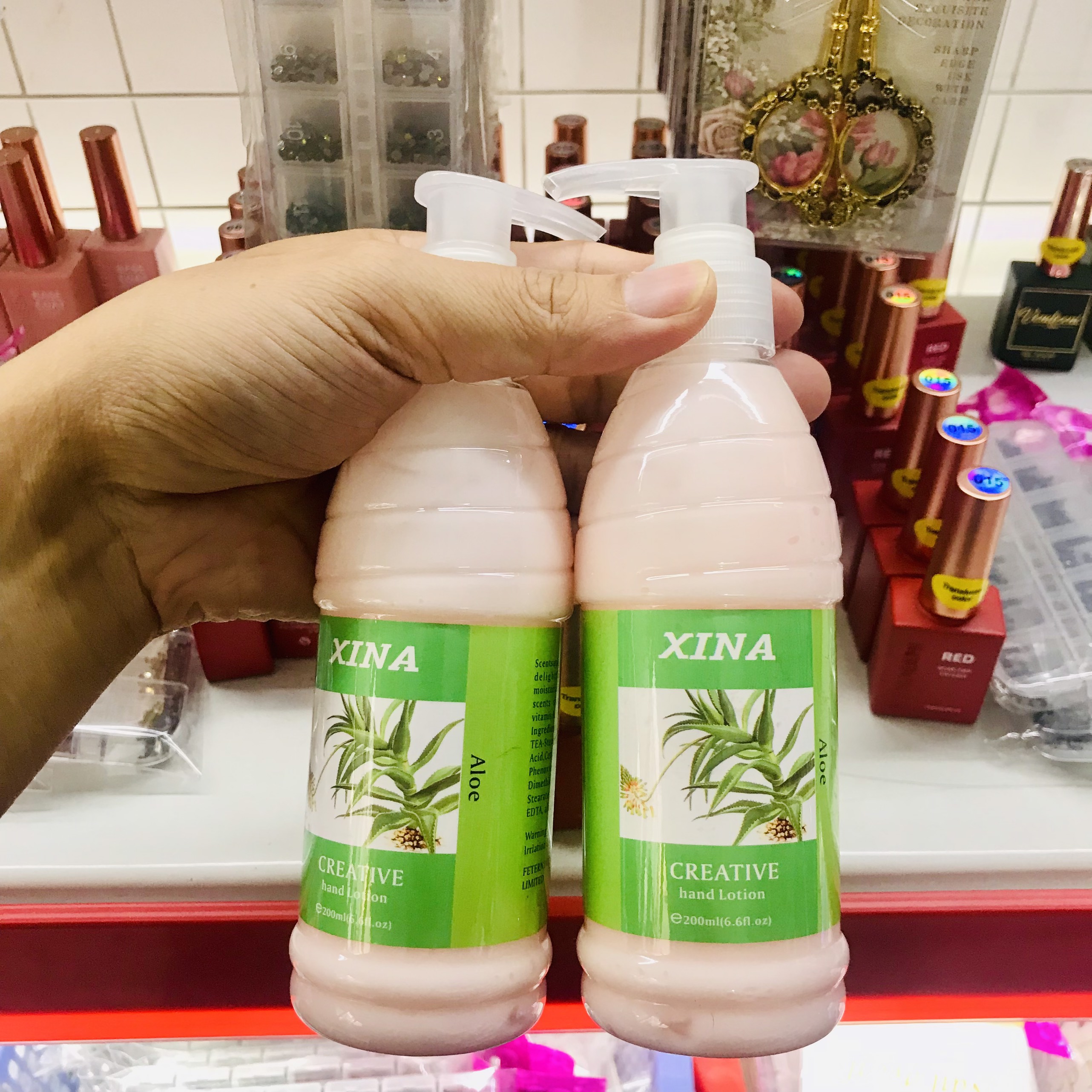 Kem mềm da Xina - Kem làm mềm móng nails - Mini Nails