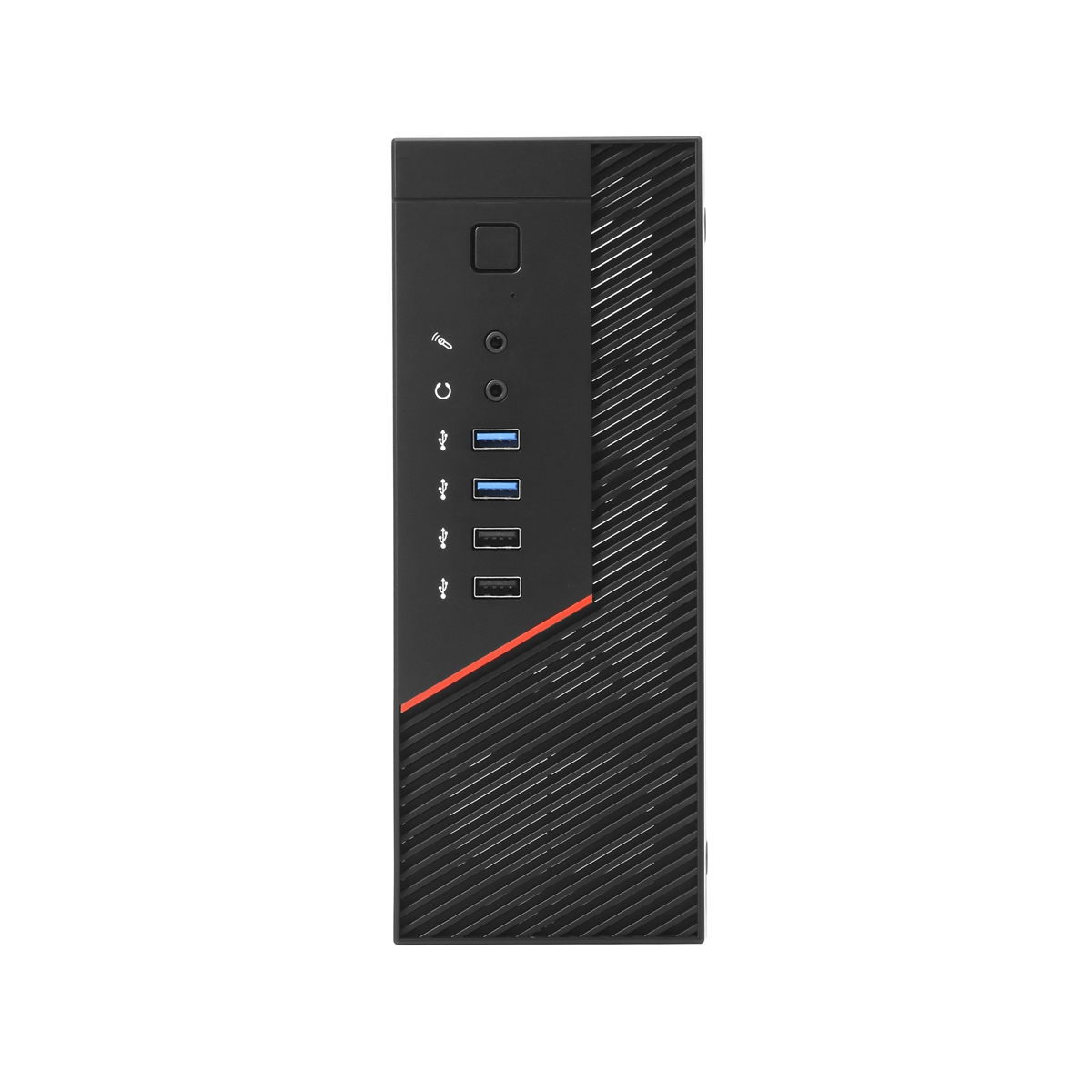 A09P 4.2L Mini Itx Case Desktop Mini Itx Case Htpc Chassis Game Computer Can Stand or Lie Down for Small 1U Power Supply