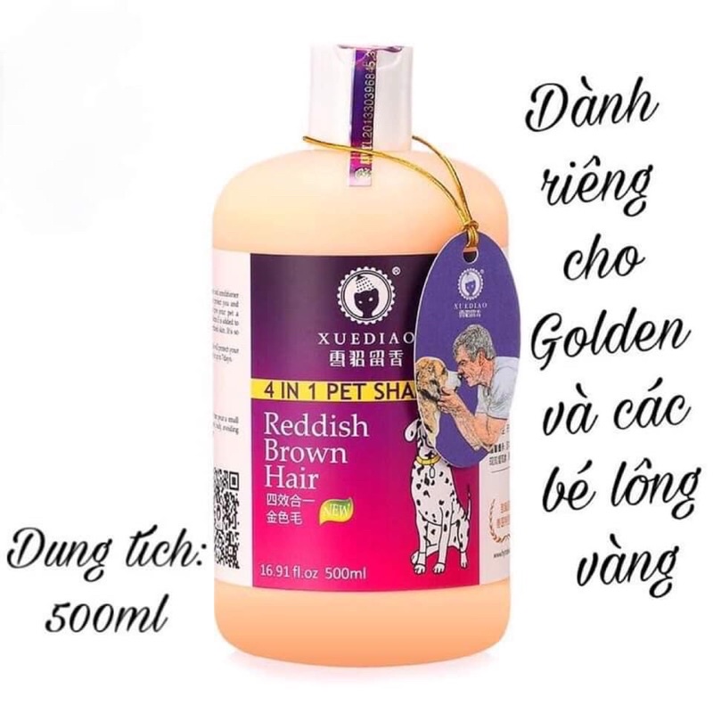 Sữa tắm dành cho cún lông trắng Xuediao