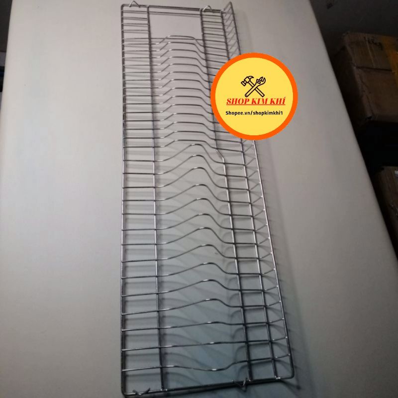 Giá kệ để úp bát đĩa chén ly lắp tủ bếp inox
