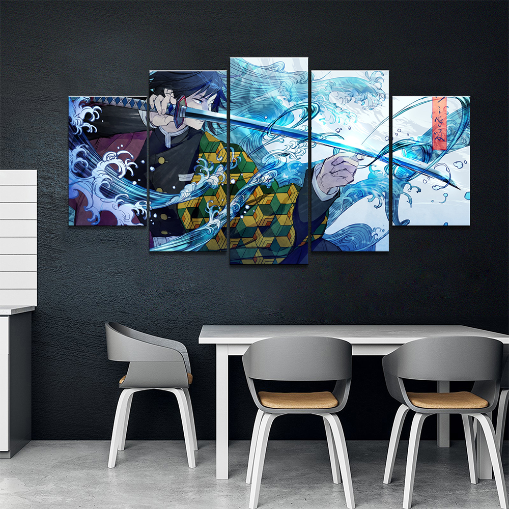 Hunter X Hunter 3 - Anime 5 Panel Canvas Art Wall Decor - Hot Sale 2023