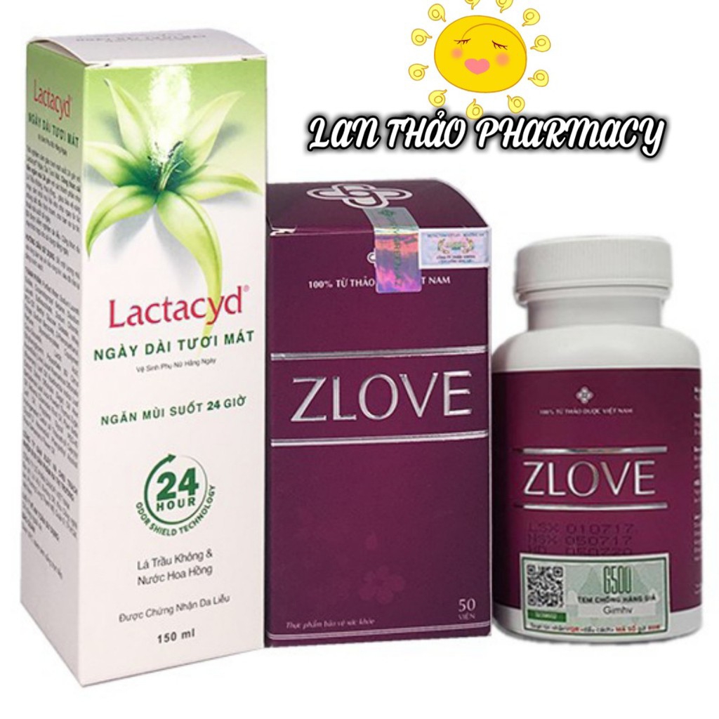 Viên uống zlove lọ 50 viên giúp se khít âm đạo hiệu quả
