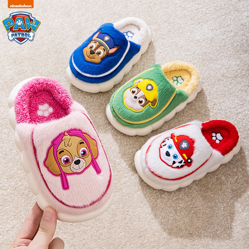 Winter PAW PATROL Slippers Kids Toddler Girl Flip Flop Baby Boys