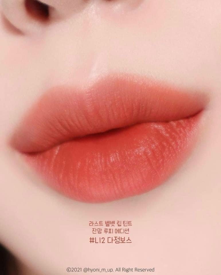 Son BBia zanmang loopy (Son BBIA Last Velvet lip Tint bản giới hạn)