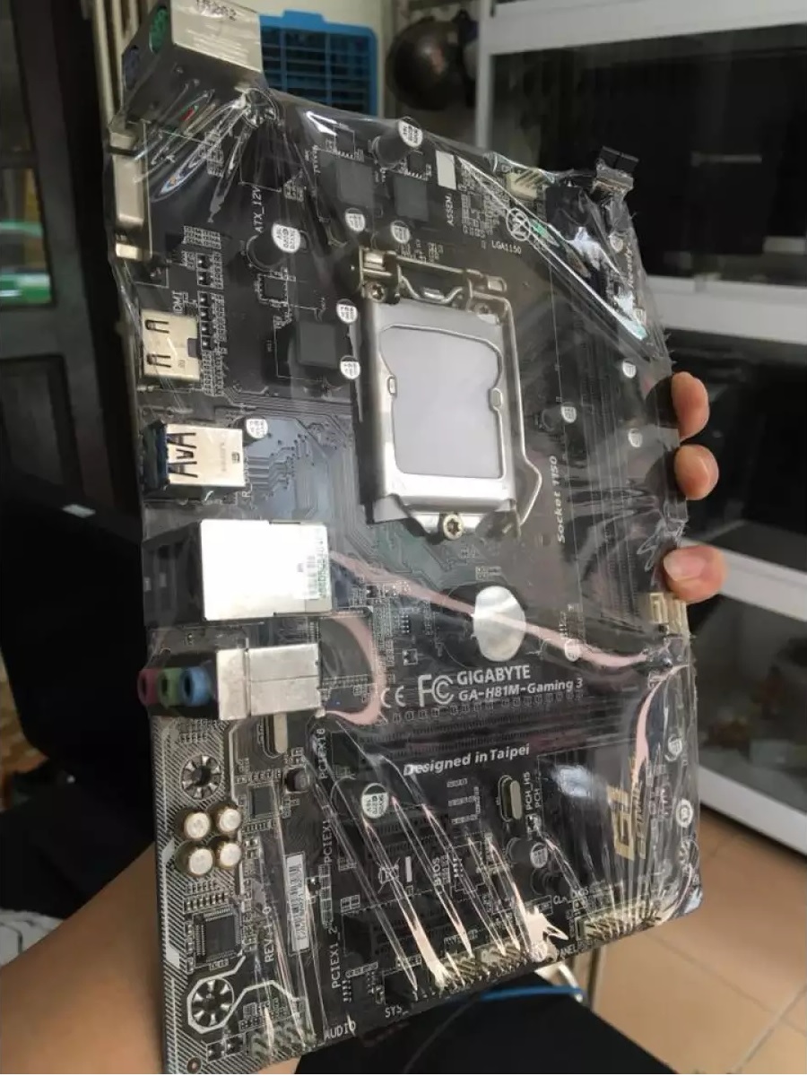 Main H81m-gaming 3 socket 1150 chạy i7 xeon