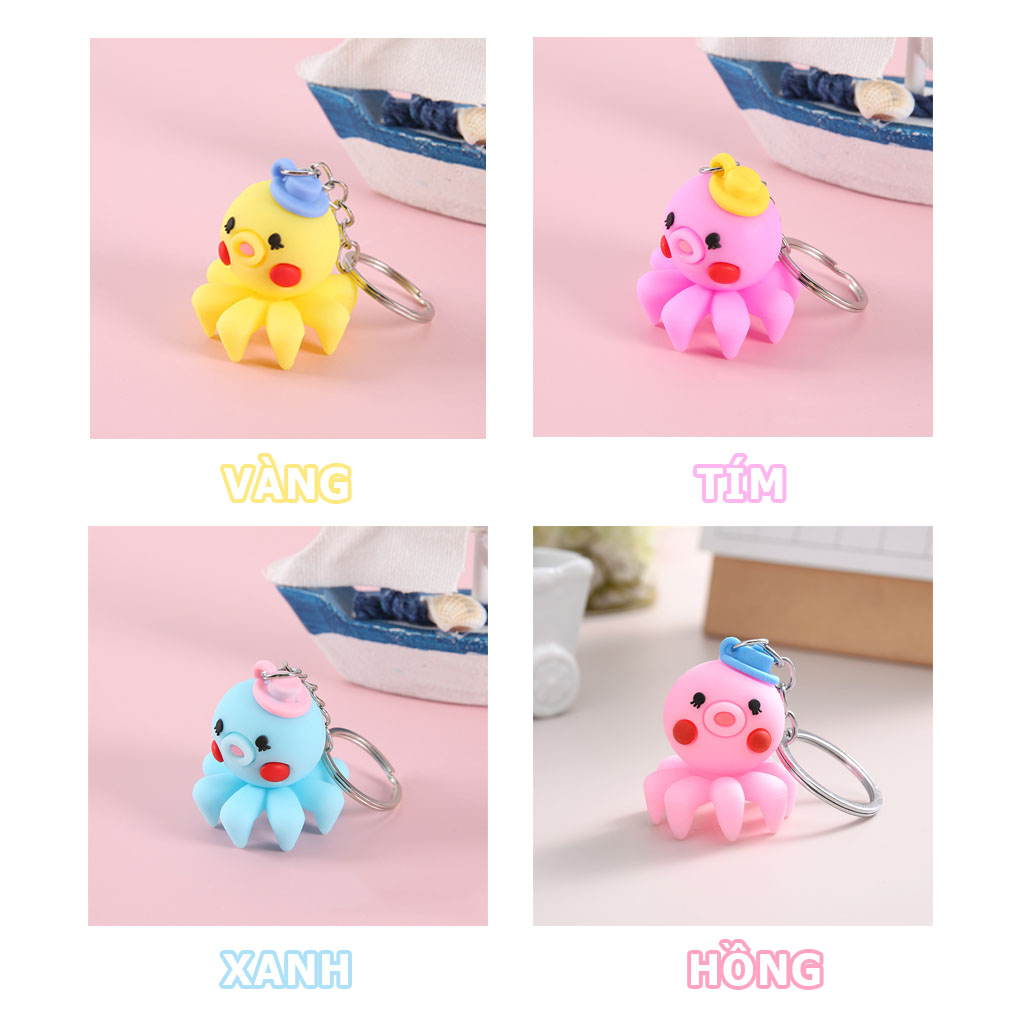 Móc khóa BẠCH TUỘT xinh