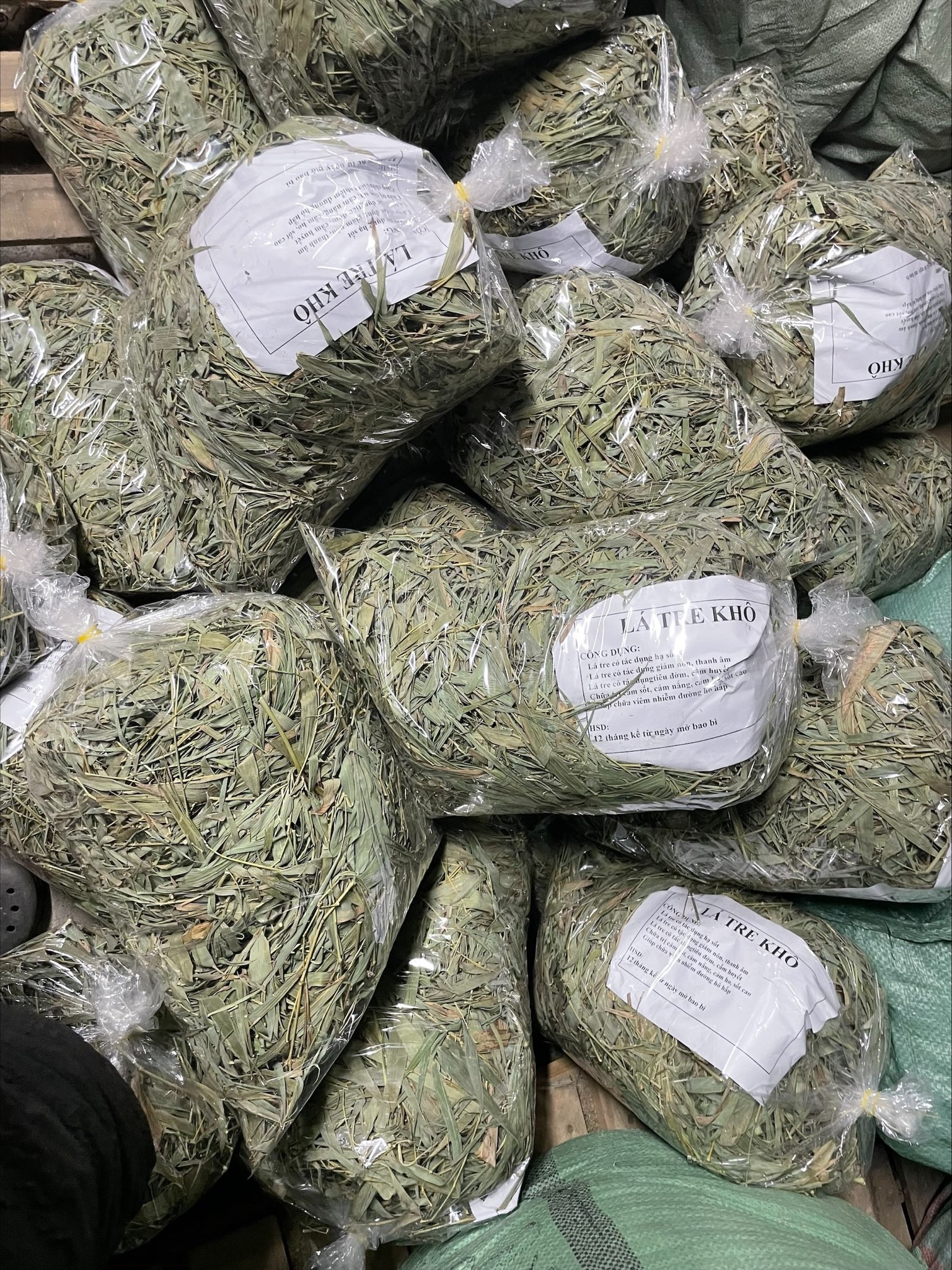 Lá tre khô 500gr hàng chuẩn loại 1