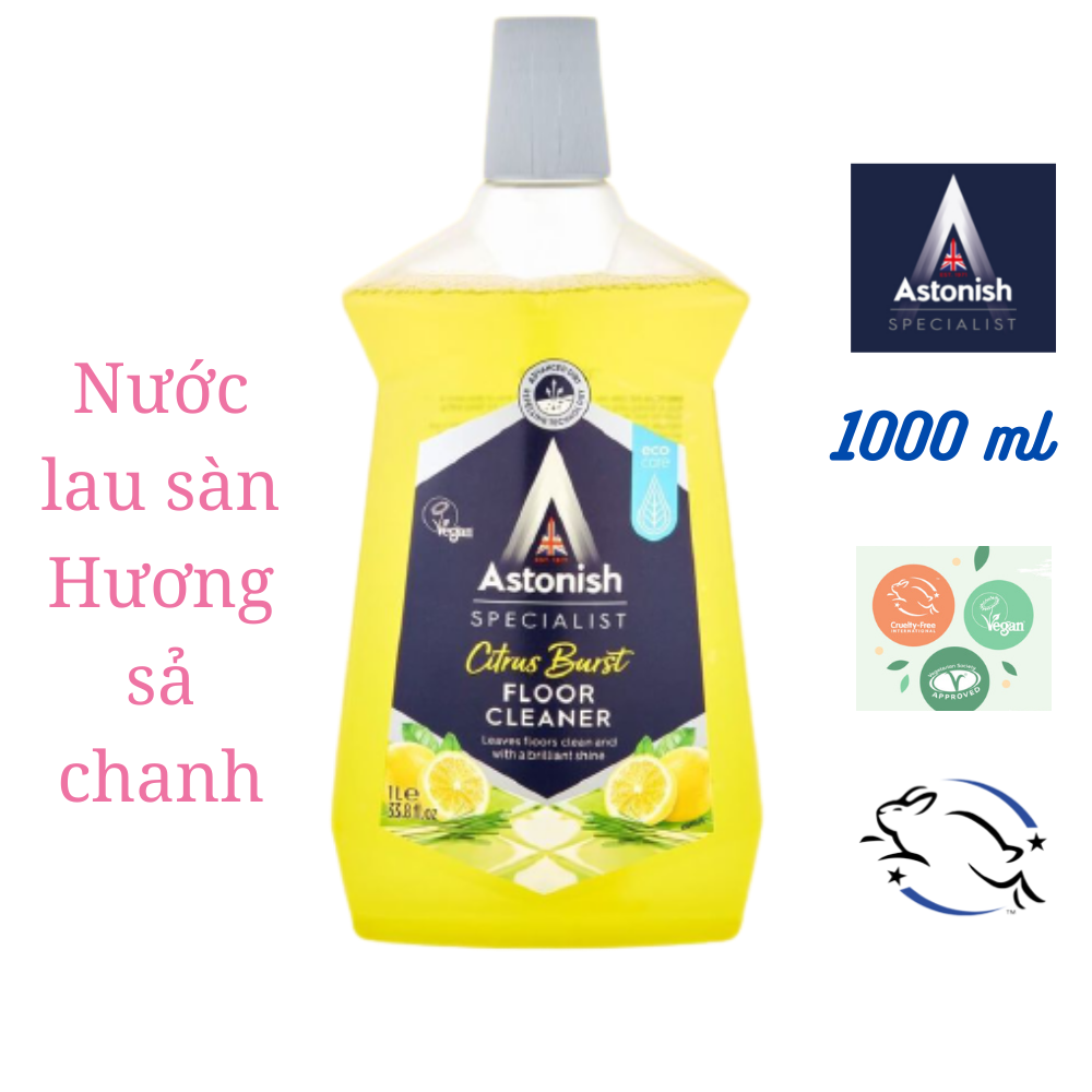 Nước lau sàn sả chanh Astonish C6100