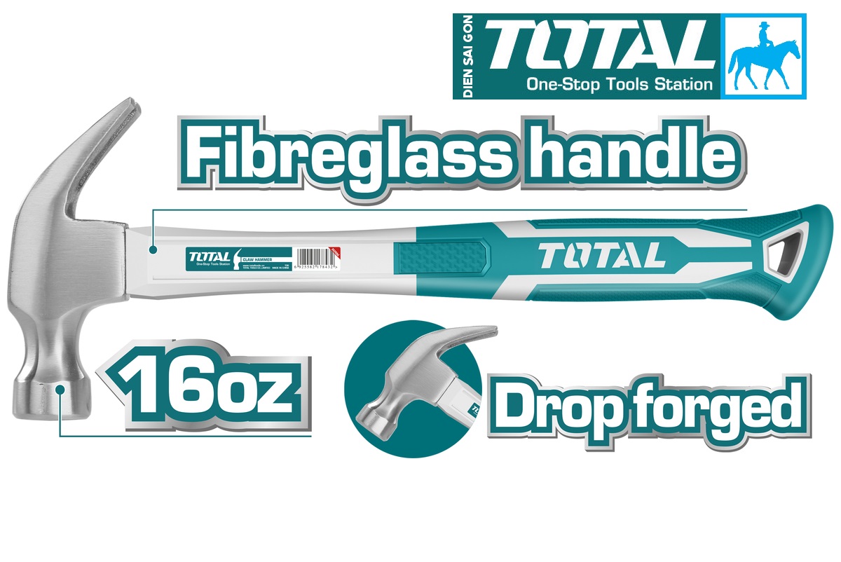 Búa nhổ đinh 450g INGCO HCH80816