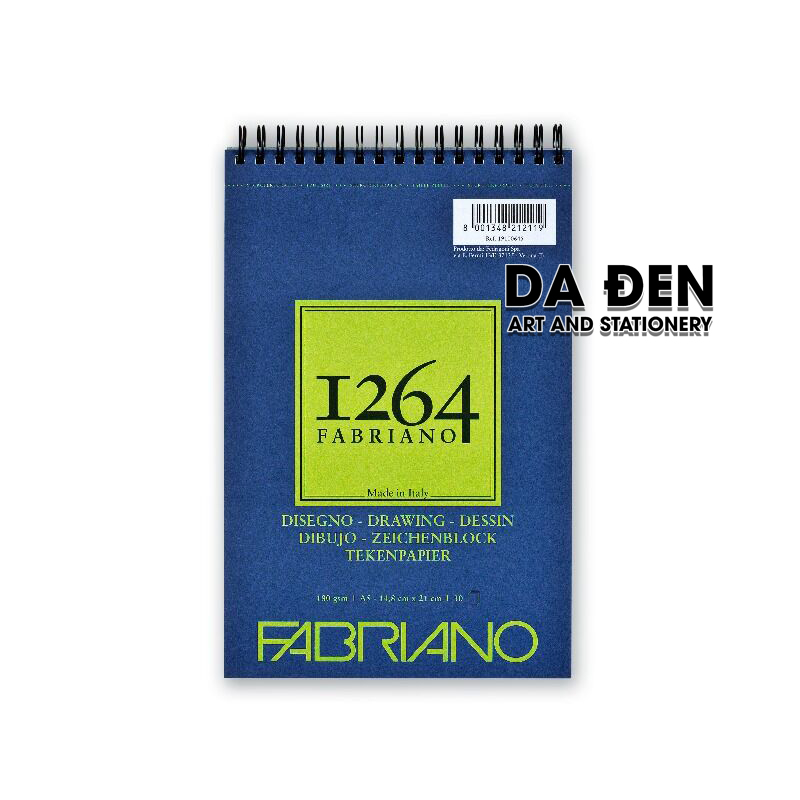 Sổ fabriano 1264 a5|a4|a3 180g/m²