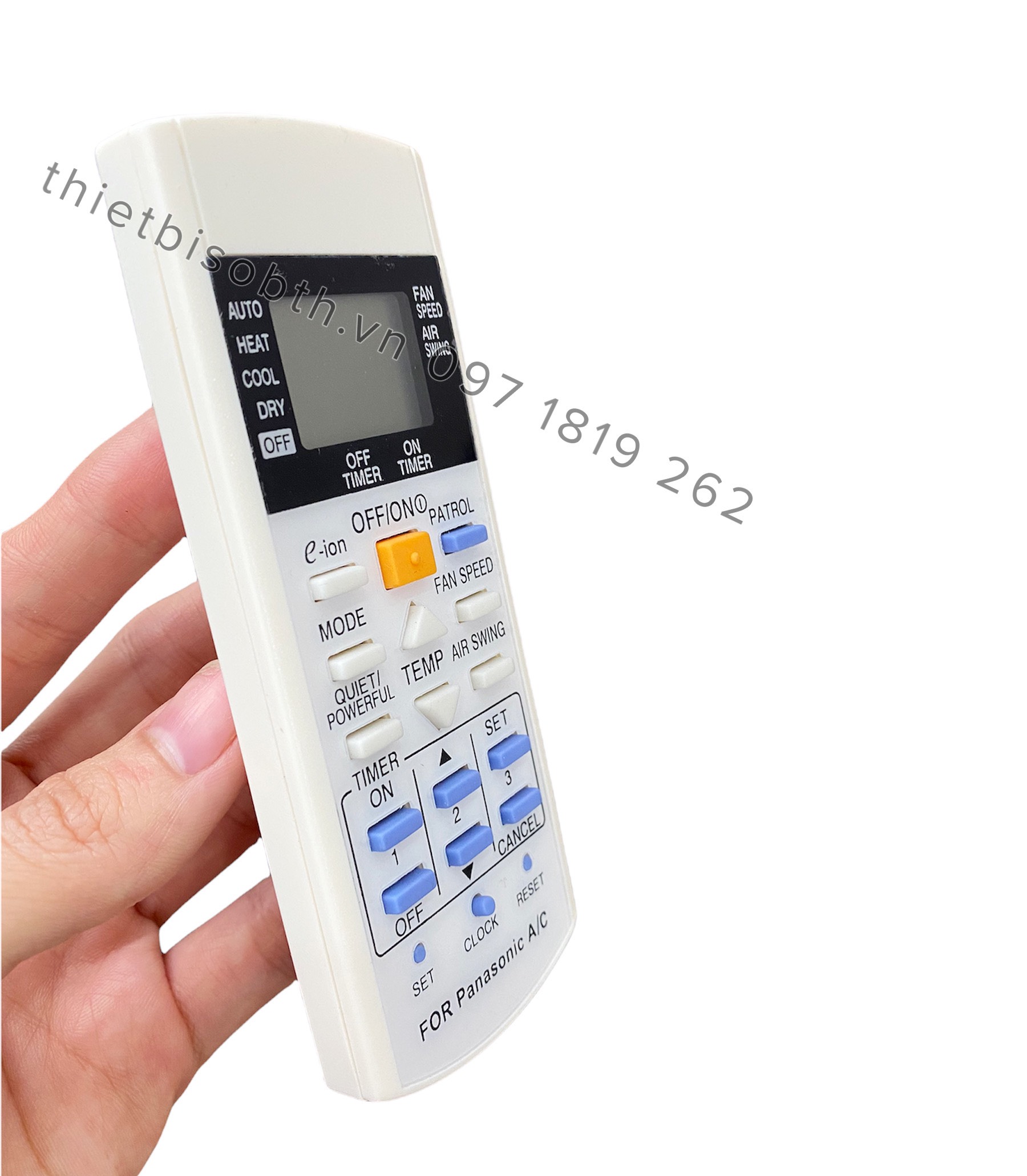 Điều Khiển Điều Hòa PANASONIC Thường 1 Chiều