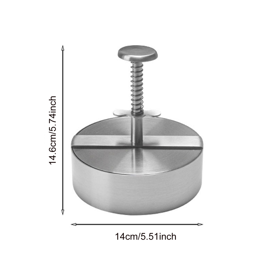 Hamburger Press Burger Patty Maker 304 Stainless Steel Pork Beef Burgers Manual Press Mold For Grill Griddle Meat Tool