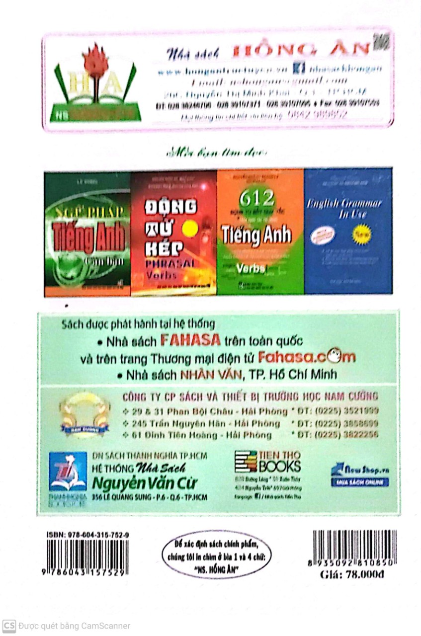 Sách - Ngữ Pháp Tiếng Anh Diễn Giải