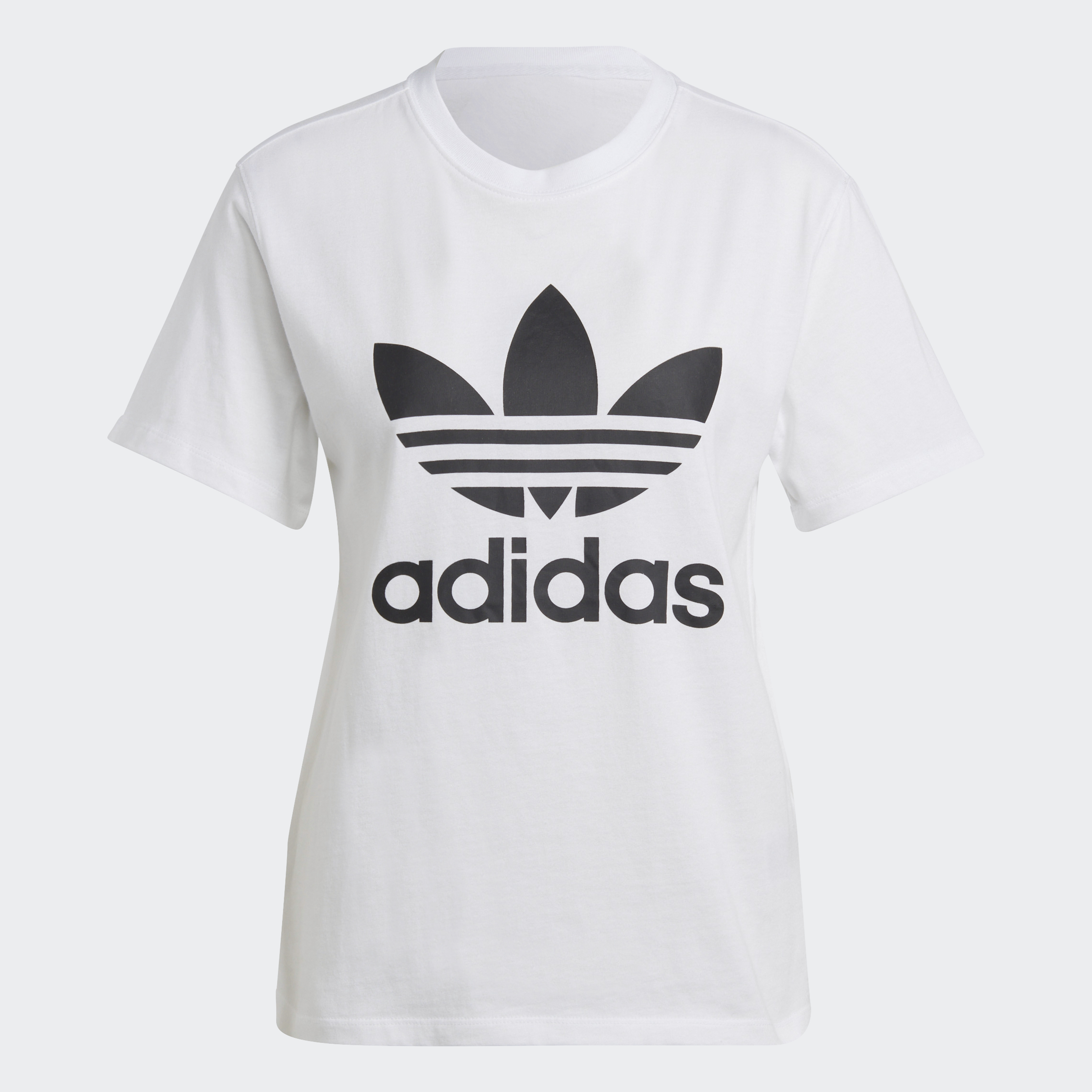 Adidas Phong cách sống Áo Thun Ba Lá Classics Adicolor Nữ trắng IK4036