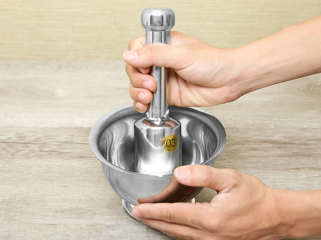 Bộ cối chày inox Rainy
