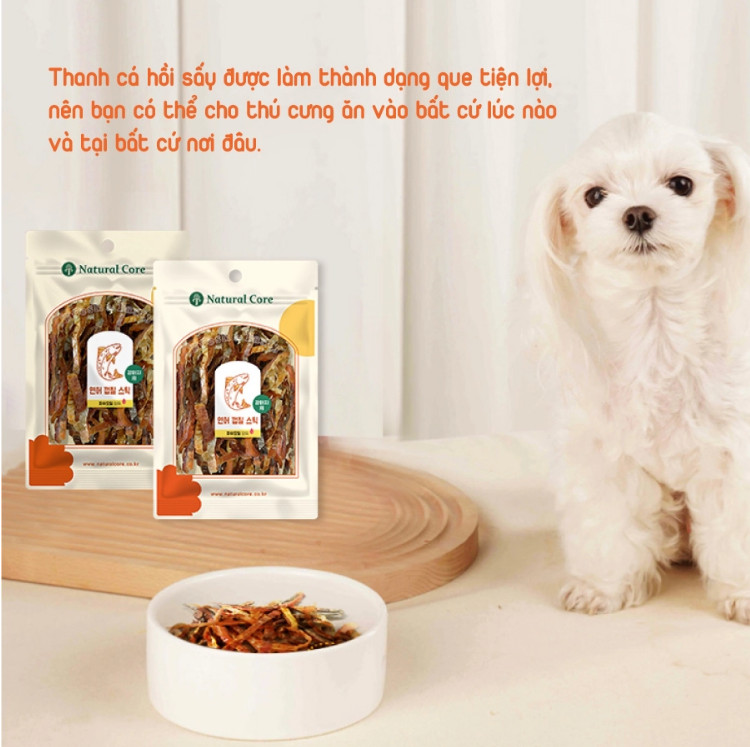 Cá Hồi Sấy Cho Chó Natural Core