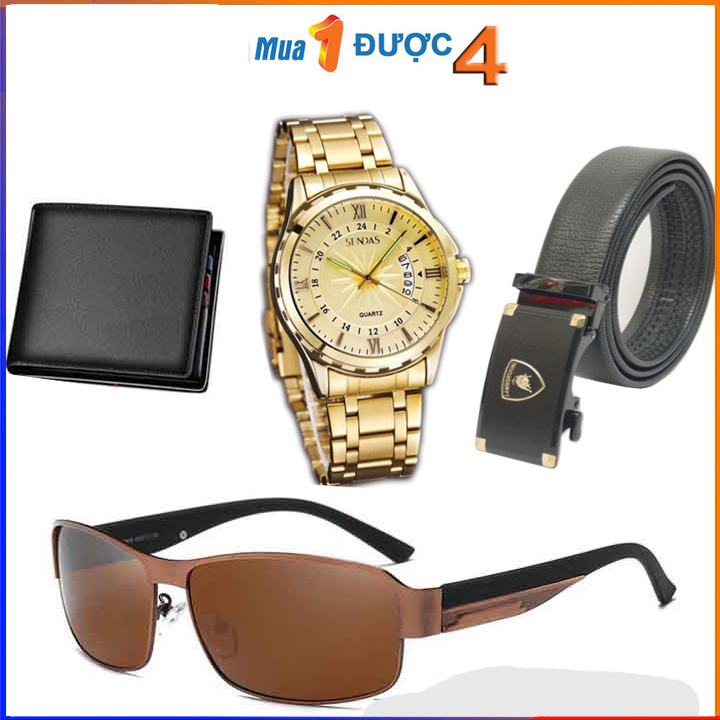 Combo 4 món phụ kiện nam thời trang