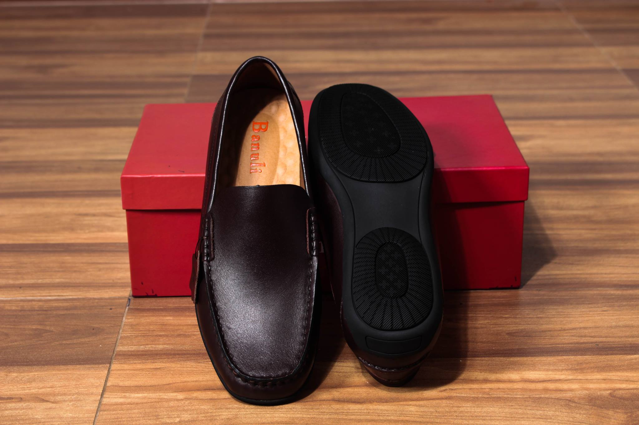Giày Lười Banuli Nam Da C3ML1T0 - Kiểu Slip-Ons