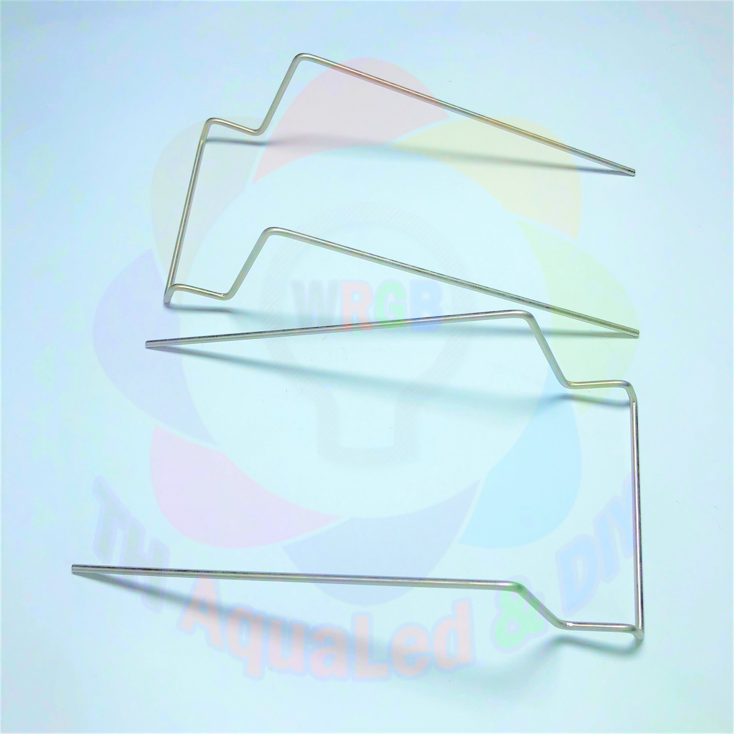 Chân Đèn W106 Thủy Sinh Inox, tăng giảm kích thước. Dùng cho máng W106 và các loại máng tương tự.