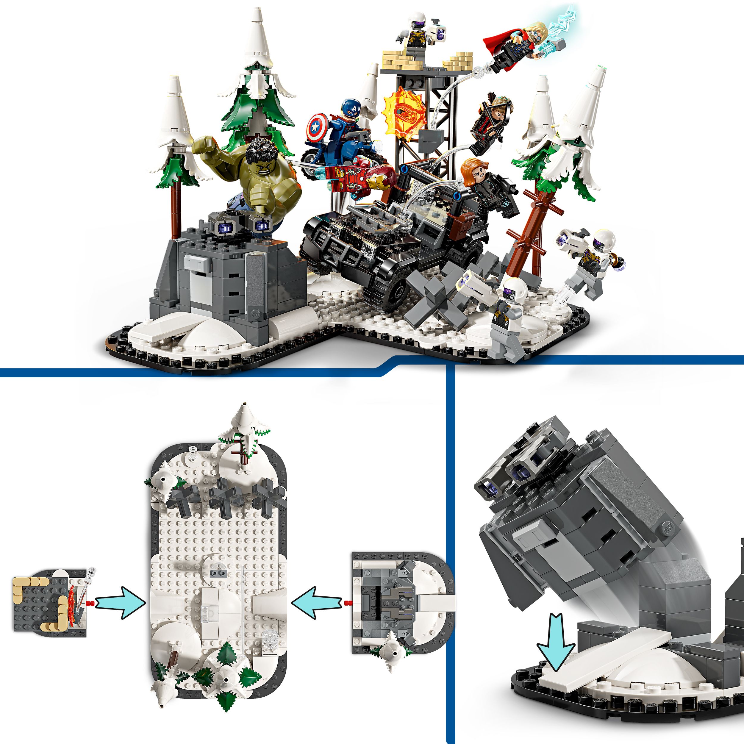 LEGO Super Heroes Marvel 76291 The Avengers Assemble: Age of
