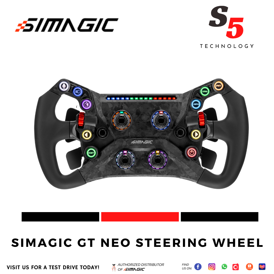 Simagic GT Neo Steering Wheel / Racing simulator wheel / racing wheel