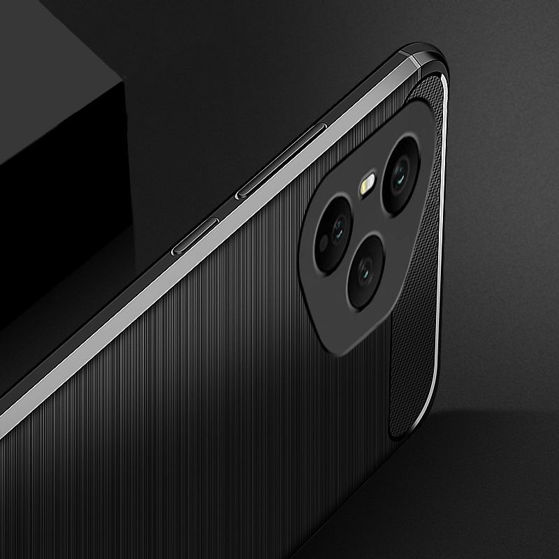 Phone case For Honor 400 400 Pro Back cover Phone Cover Brushed Texture Soft TPU Silicone PU Leather Back Cover For Honor 400 Pro Cover cases. 