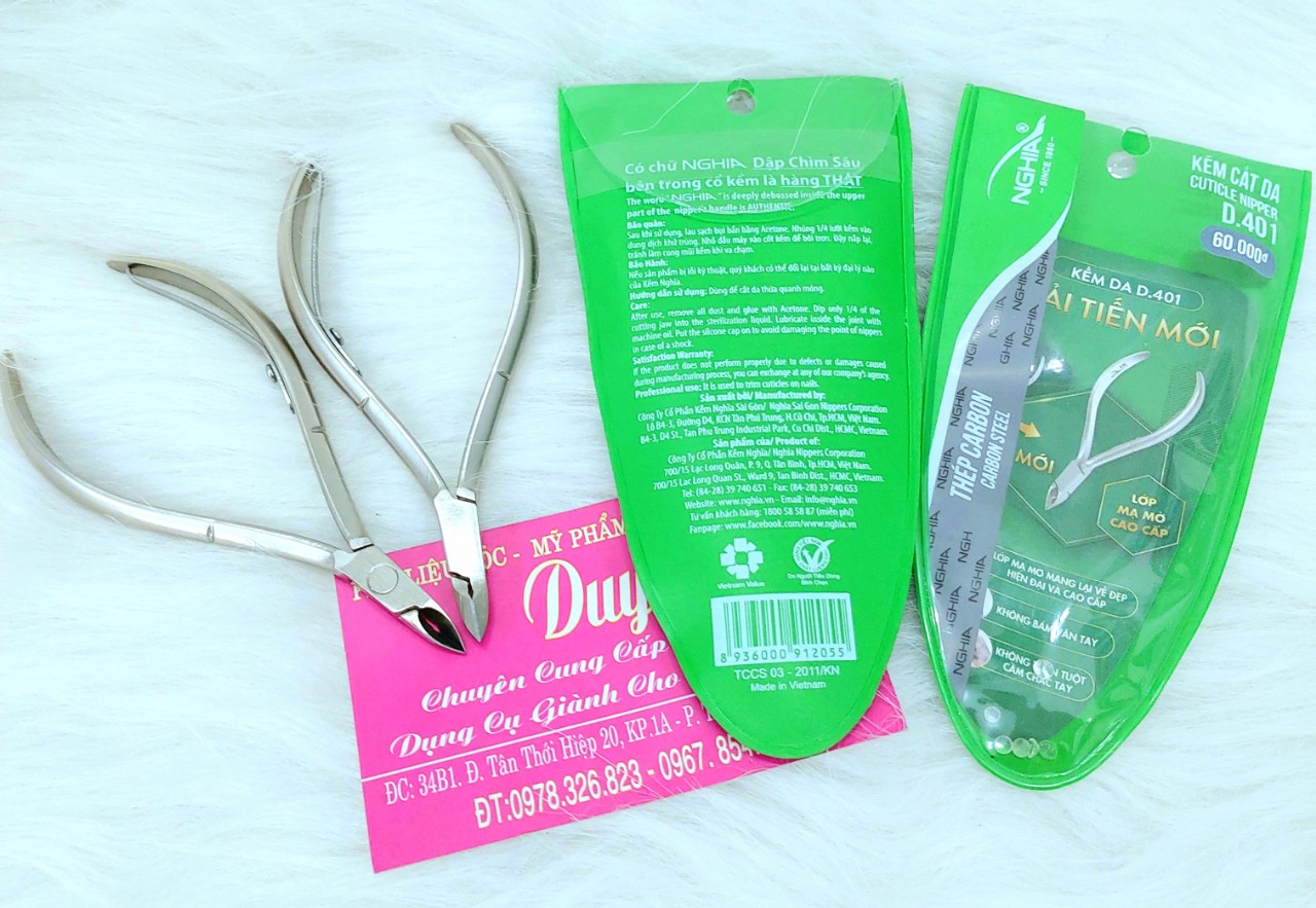 Kềm NGHĨA Chính Hãng -  Cắt Da + Móng