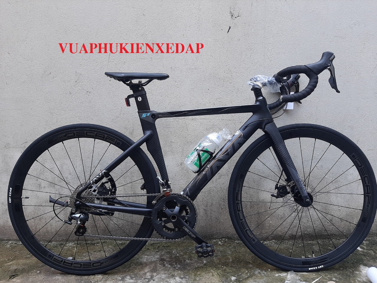 Xe đạp đua Java Siluro 3 Tiagra 4700 Thương hiệu Ý Càng/Phuộc Cacbon