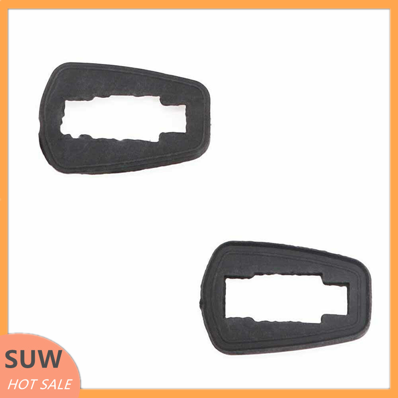 🛵SUW 2pcs Universal Black Auto Car Front Windshield Washer Wiper Spray Nozzle Set