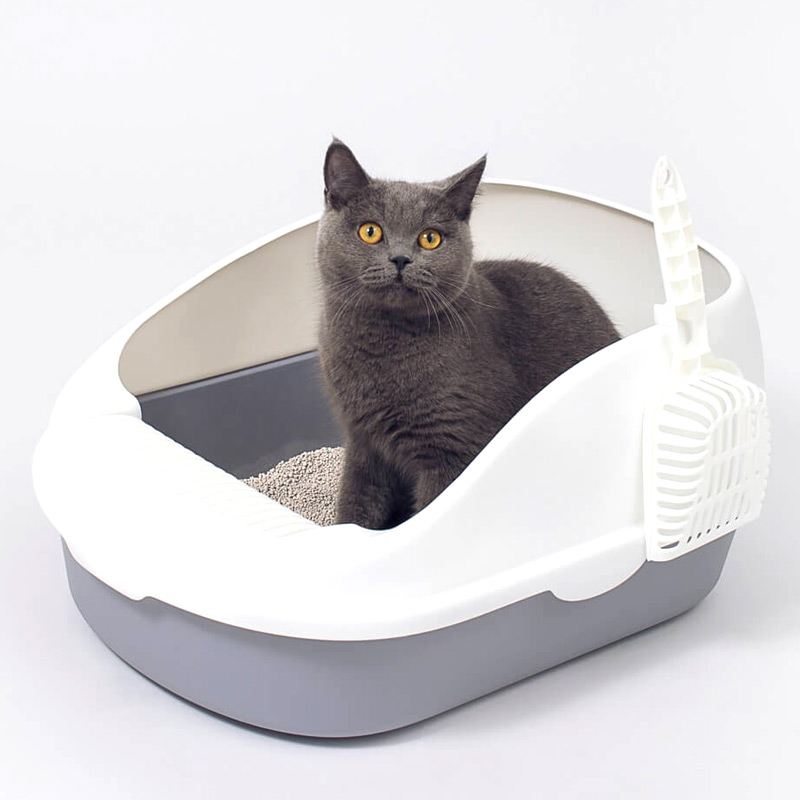 easy clean cat litter box