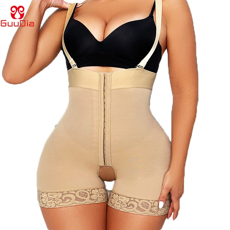 GUUDIA Thong Body Shapers Tummy Control Belly Trimmer Shapewear