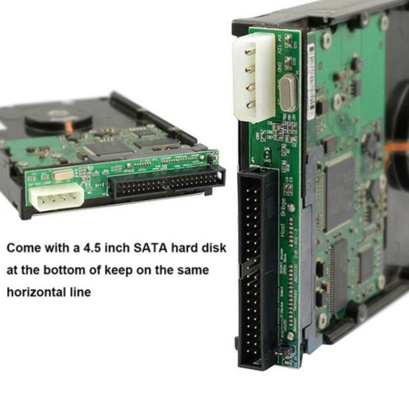 SATA ssd hdd female hard drive to ide 3.5" 40 pin male converter card adapter. 