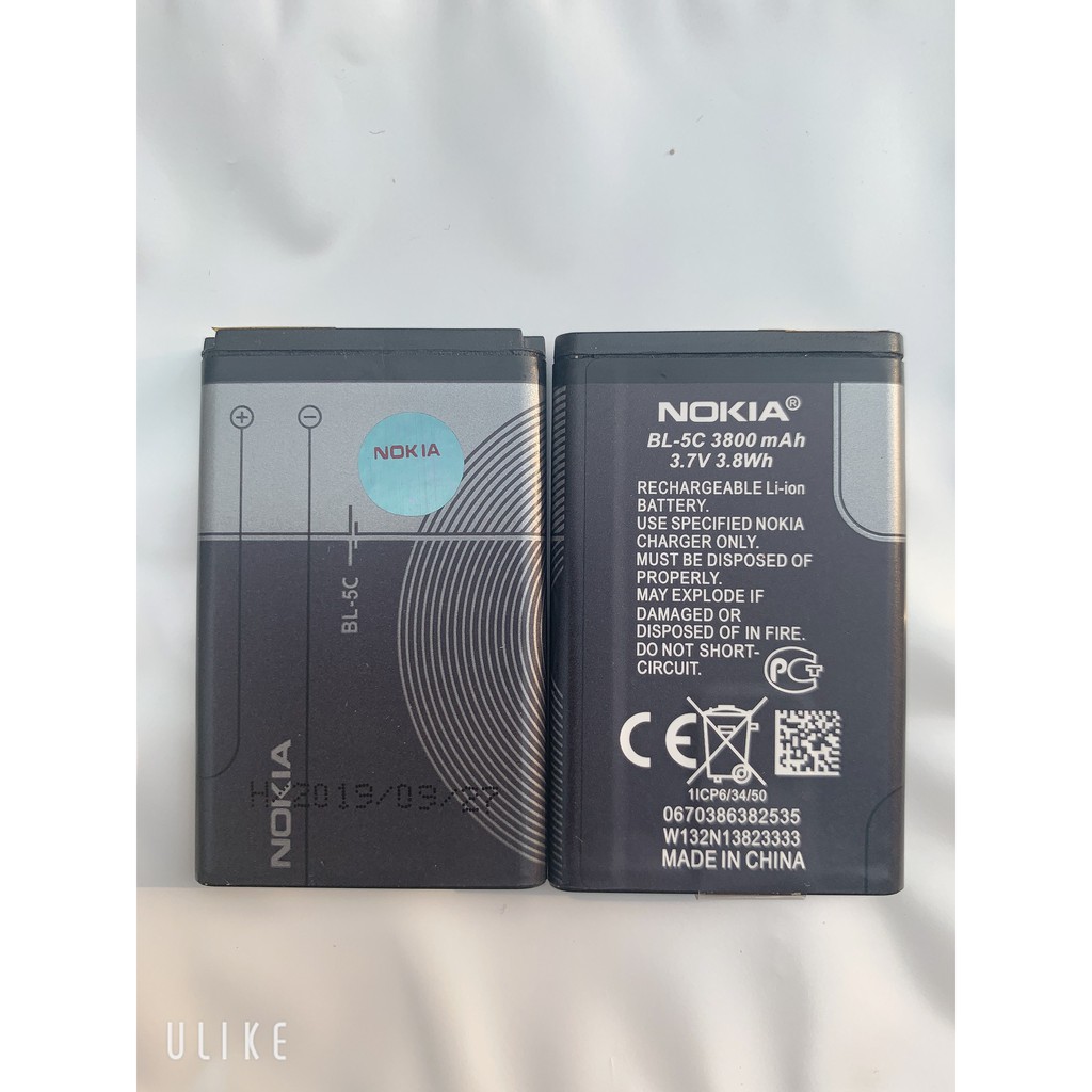 Pin nokia bl- 5c bl- 4c zin máy.