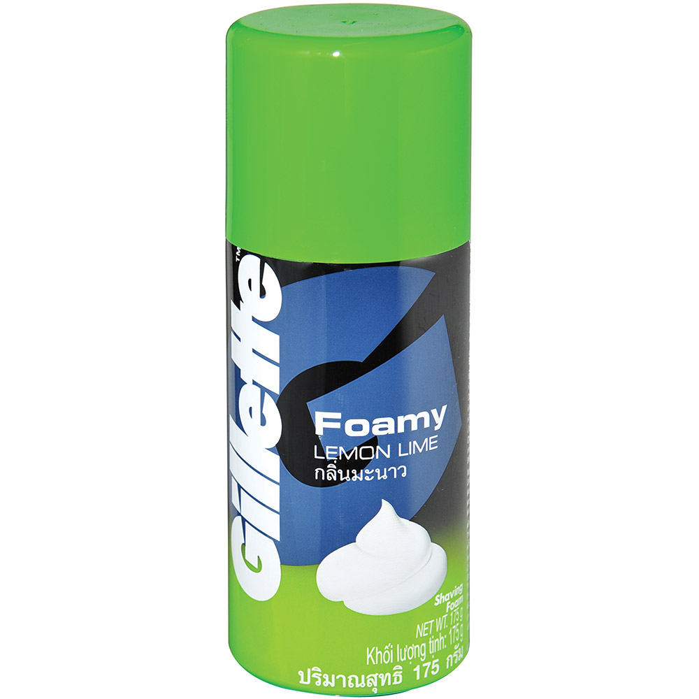 Bọt cạo râu Gillette Foamy Lemon Lime