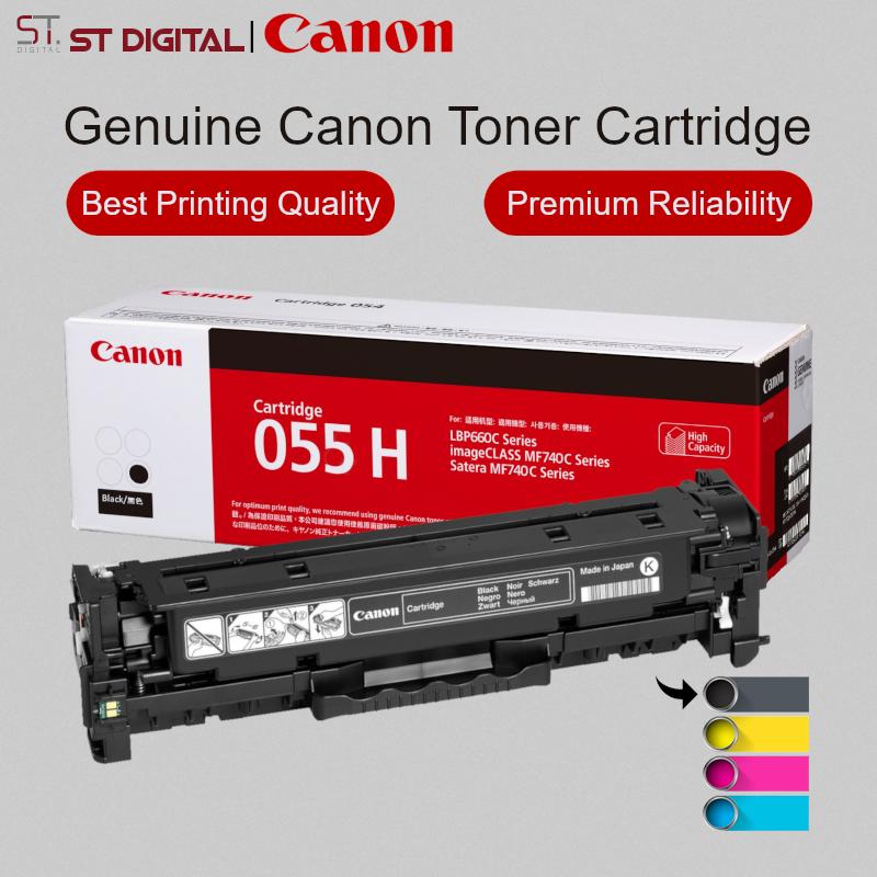 Canon Cartridge 055H Black Cyan Magenta Yellow Toner Cartridge for