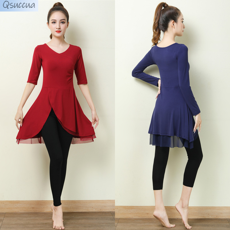 Modern Dance Body Dance Set Classical Square Dance Yoga Practice Suit