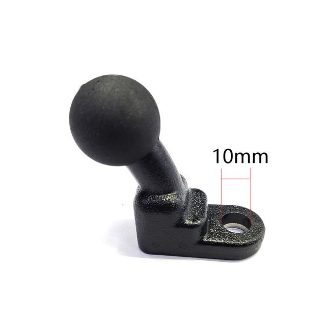 TUYU 1 Inch Ball Car Headrest Ball Head GPS Holder Mount Motorcycle 10mm Base for GoPro Yi Insta360 Camera iPhone Accessories