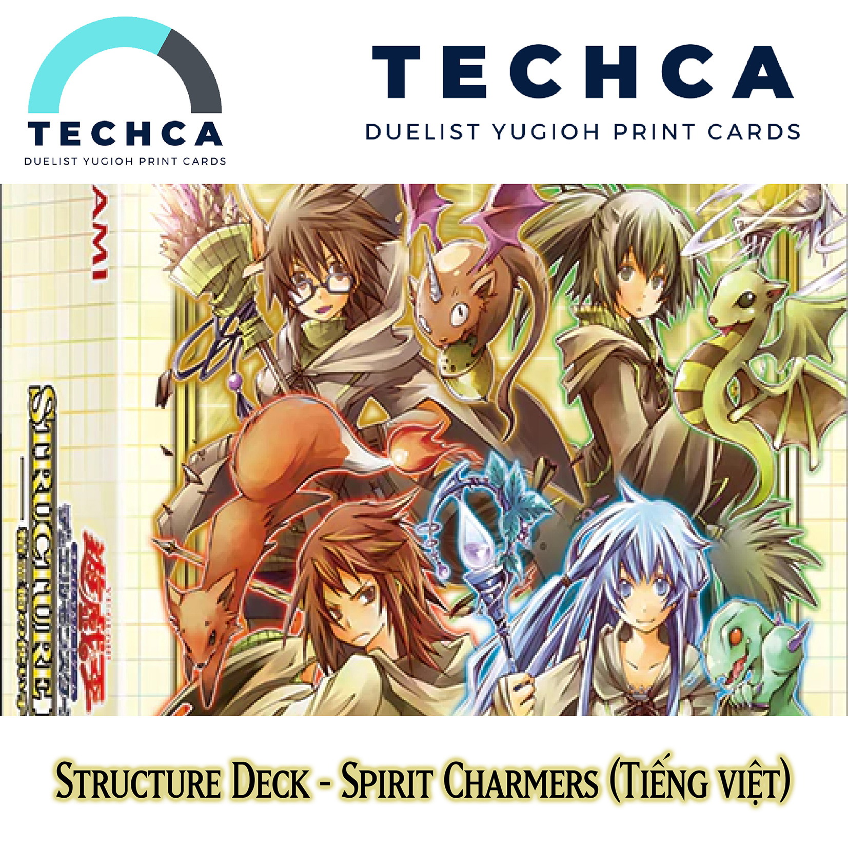 [Bài In Tiếng Việt] Bộ bài Yugioh - Structure Deck - Spirit Charmers