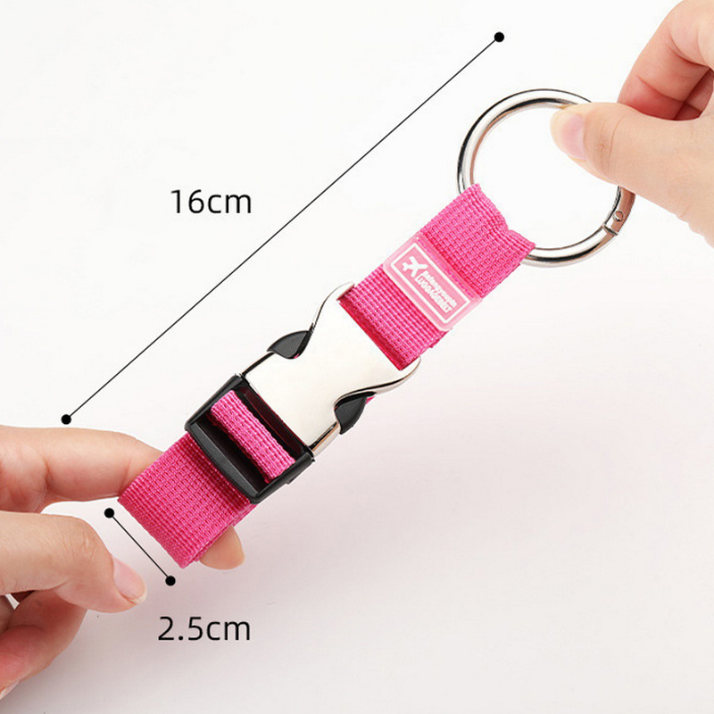 1Pcs Luggage Straps For Suitcases Metal Spring Clip Nylon Adjustable ...
