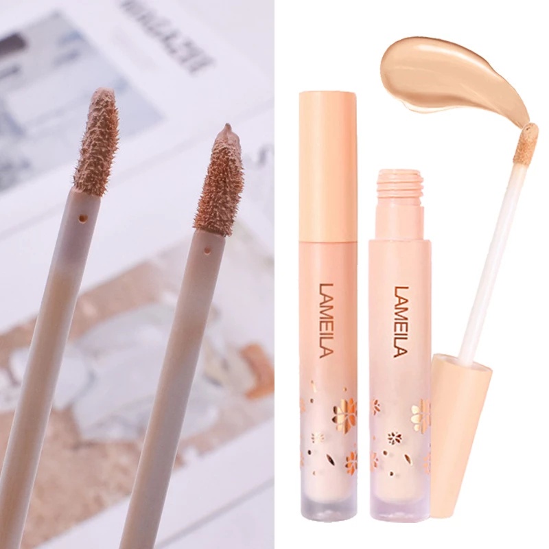Dorisna Face Makeup Concealer Liquid Oil Control Moisturizing Matte Breathable Concealer Long Lasting Smooth Full Coverage Sweatproof And Waterproof 3 Colors