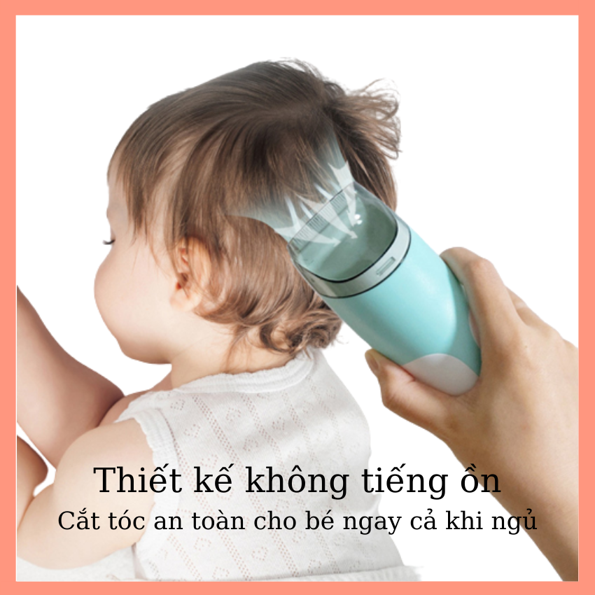 Tông đơ cắt tóc cho bé Clipper MK963 thông minh, tự động
