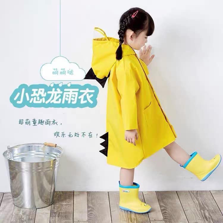 Áo Mưa Khủng Long Cho Bé