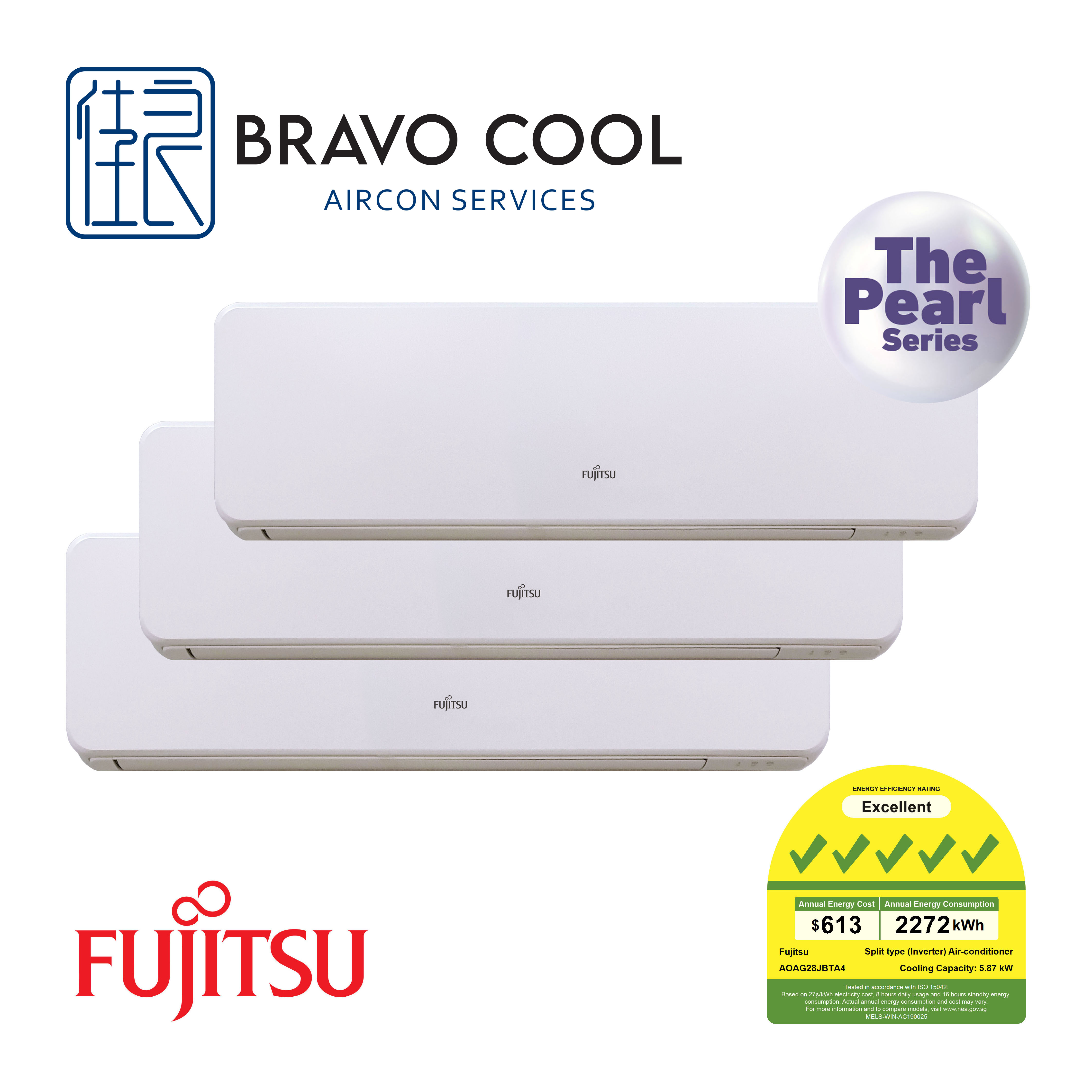 fujitsu pearl series aircon