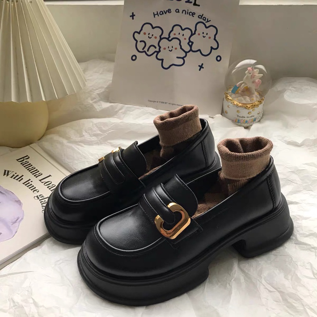 [SIÊU SALE NĂM MỚI] [FREESHIP + VOUCHER] Giày nữ dáng lười quai Đốc C
