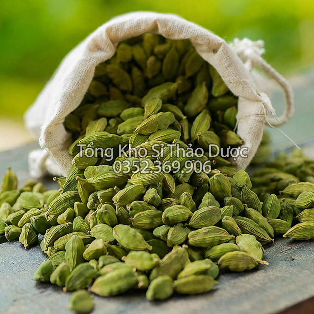 Bạch Đậu Khấu Xanh 100g (Hạt Cardamom Ấn Độ)